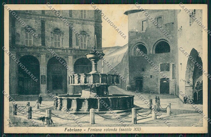 Ancona Fabriano FORO cartolina QQ1062 – fronte