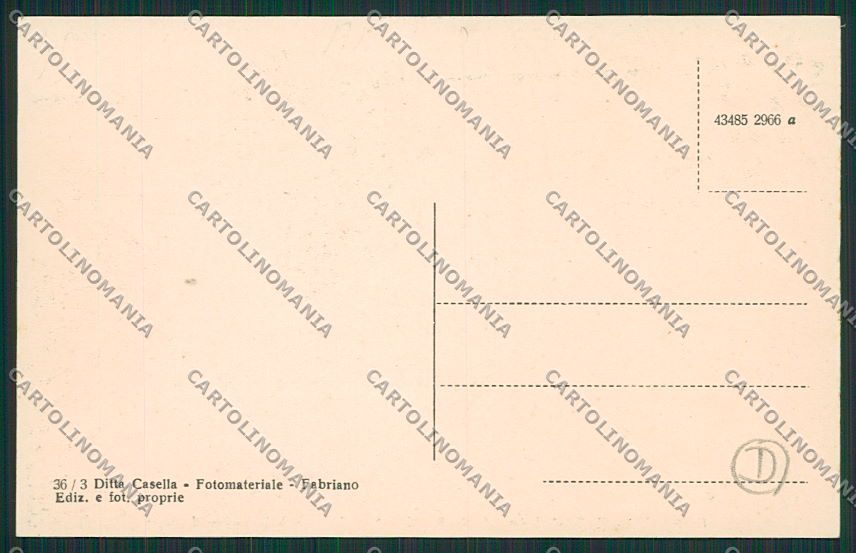 Ancona Fabriano Scuola Industriale Miliani cartolina QQ1063 – retro
