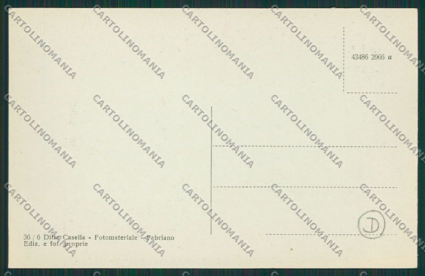 Ancona Fabriano Scuola Industriale Miliani cartolina QQ1065 – retro
