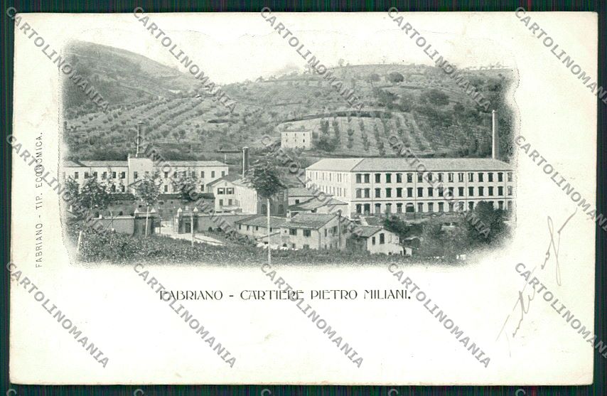 Ancona Fabriano cartolina QQ1068 – fronte