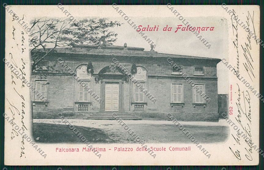 Ancona Falconara Alterocca 952 cartolina QQ1087 – fronte