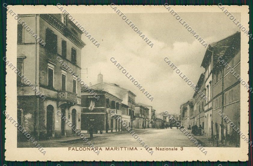 Ancona Falconara cartolina QQ1096 – fronte