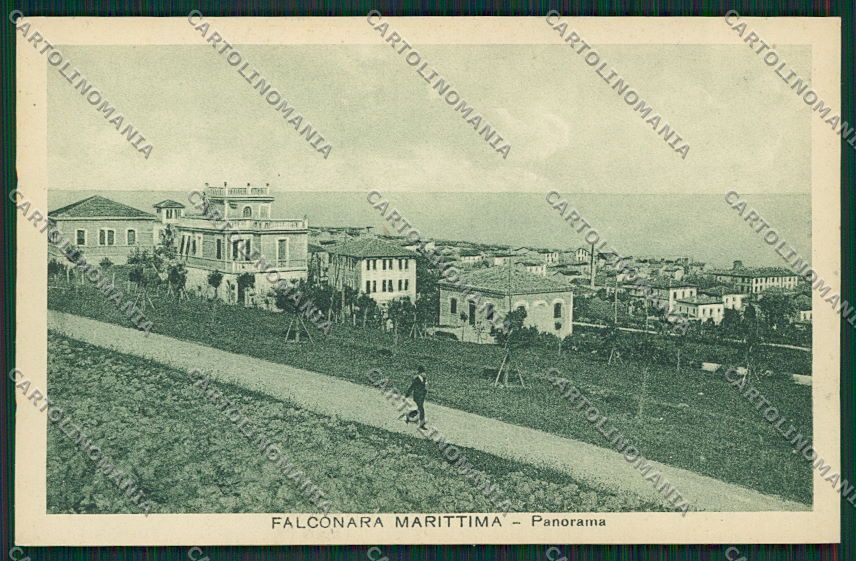 Ancona Falconara cartolina QQ1097 – fronte