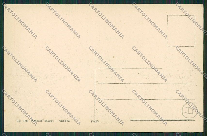 Ancona Falconara cartolina QQ1097 – retro