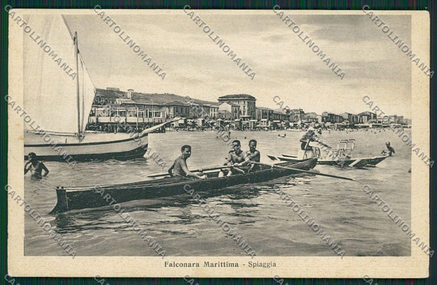 Ancona Falconara cartolina QQ1098 – fronte