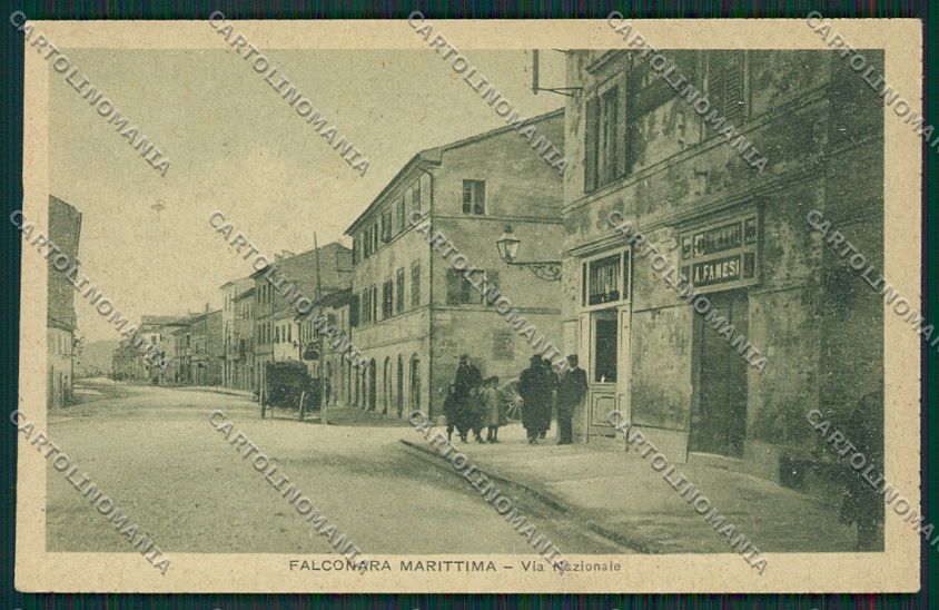 Ancona Falconara cartolina QQ1105 – fronte