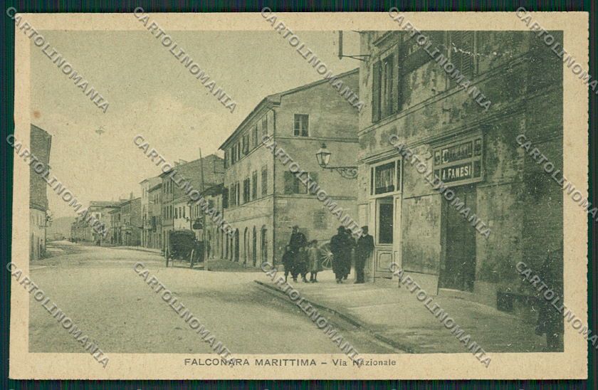 Ancona Falconara cartolina QQ1108 – fronte