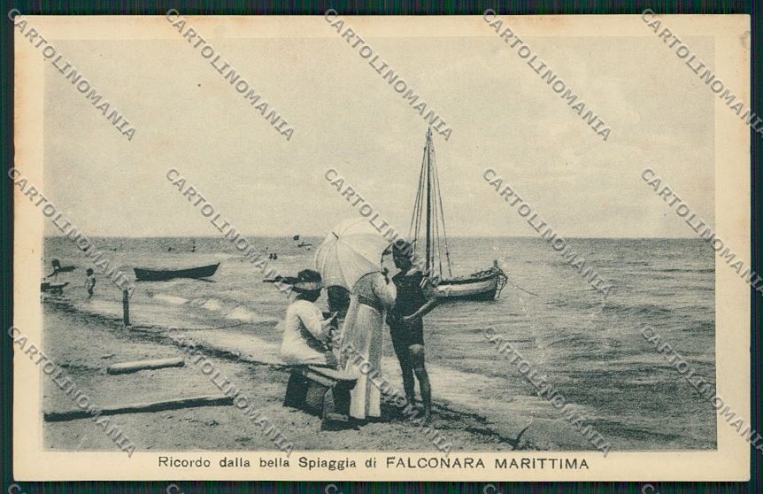 Ancona Falconara cartolina QQ1112 – fronte