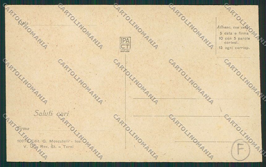 Ancona Falconara cartolina QQ1116 – retro
