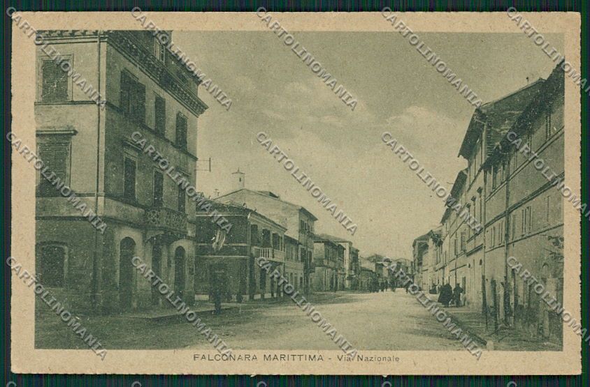 Ancona Falconara cartolina QQ1117 – fronte