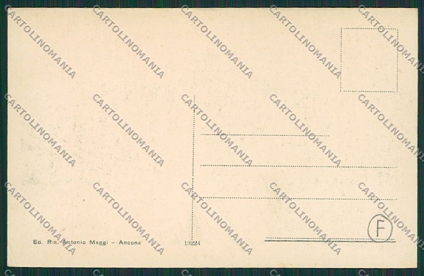 Ancona Falconara cartolina QQ1118 – retro