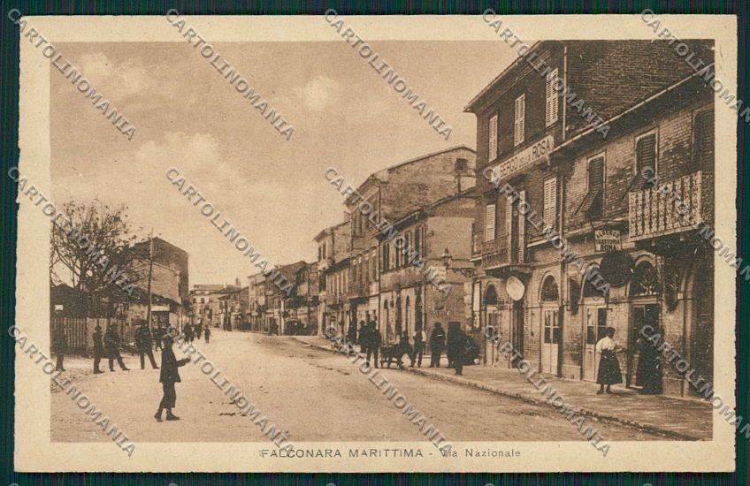 Ancona Falconara cartolina QQ1119 – fronte