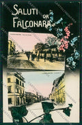 Ancona Falconara Saluti da Stazione Foto cartolina QQ1121 – fronte