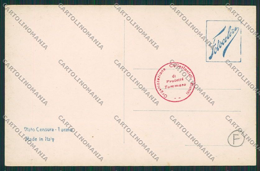 Ancona Falconara Saluti da Stazione Foto cartolina QQ1121 – retro