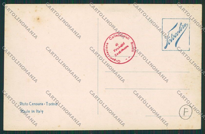Ancona Falconara Saluti da Stazione Foto cartolina QQ1122 – retro