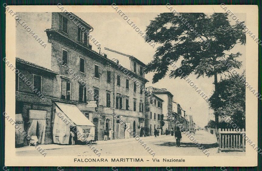 Ancona Falconara cartolina QQ1128 – fronte