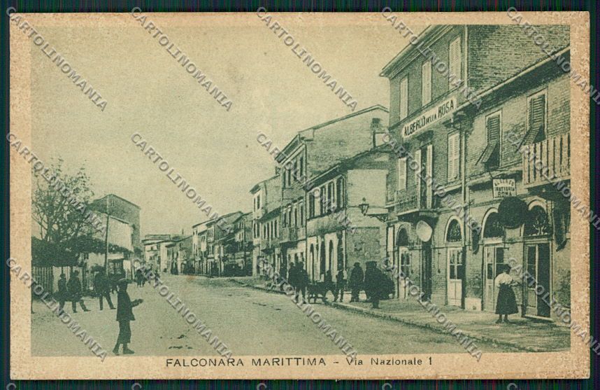 Ancona Falconara cartolina QQ1140 – fronte