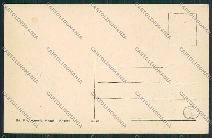 Ancona Falconara cartolina QQ1140 – retro