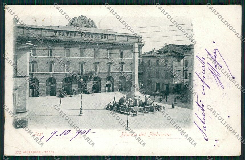 Ancona Jesi Iesi Alterocca 573 cartolina QQ1159 – fronte