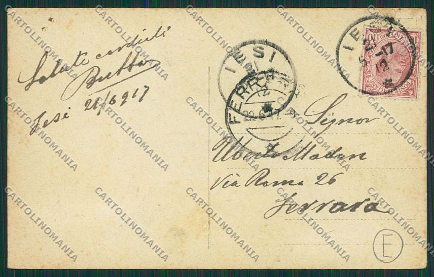 Ancona Jesi Iesi Alterocca ? 560 Poste cartolina QQ1170 – retro