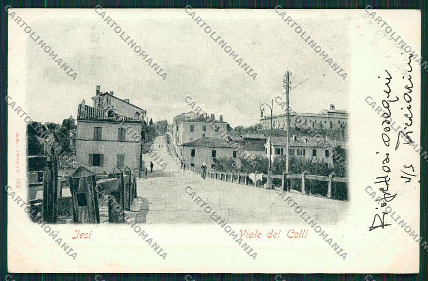 Ancona Jesi Iesi Alterocca 943 cartolina QQ1174 – fronte