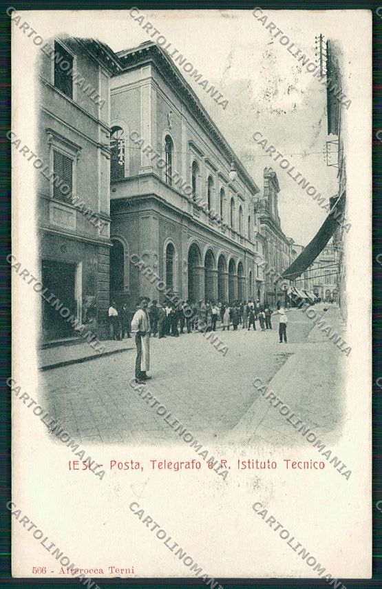 Ancona Jesi Iesi Alterocca 566 Poste cartolina QQ1176 – fronte