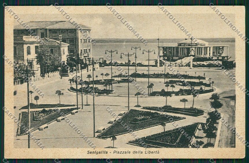 Ancona Senigallia PIEGHINA cartolina QQ1203 – fronte