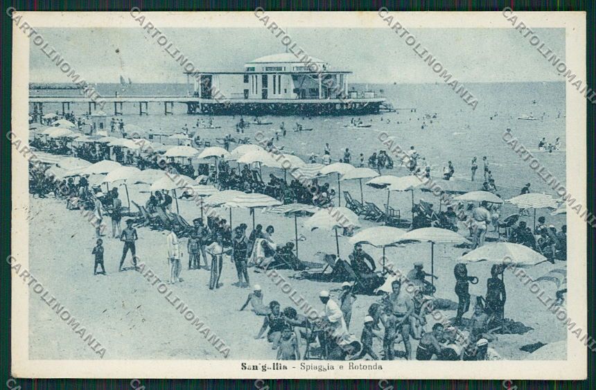 Ancona Senigallia cartolina QQ1210 – fronte