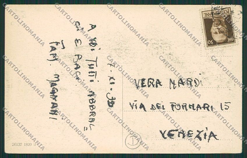 Ancona Senigallia cartolina QQ1220 – retro