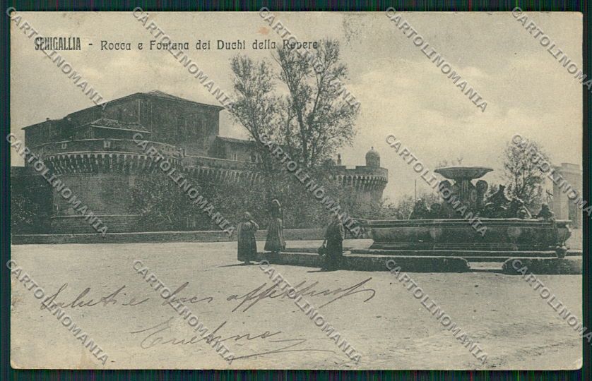 Ancona Senigallia cartolina QQ1221 – fronte