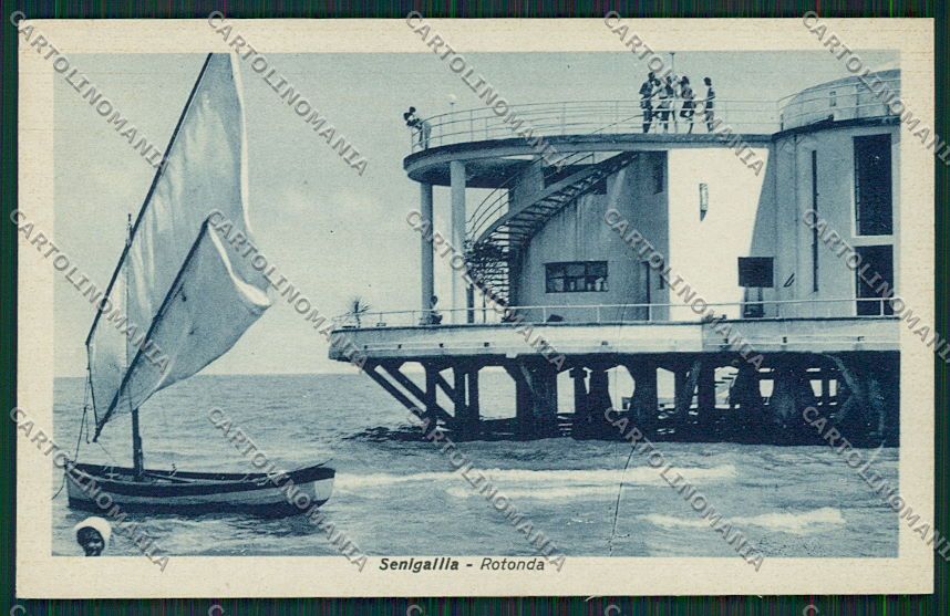 Ancona Senigallia cartolina QQ1224 – fronte