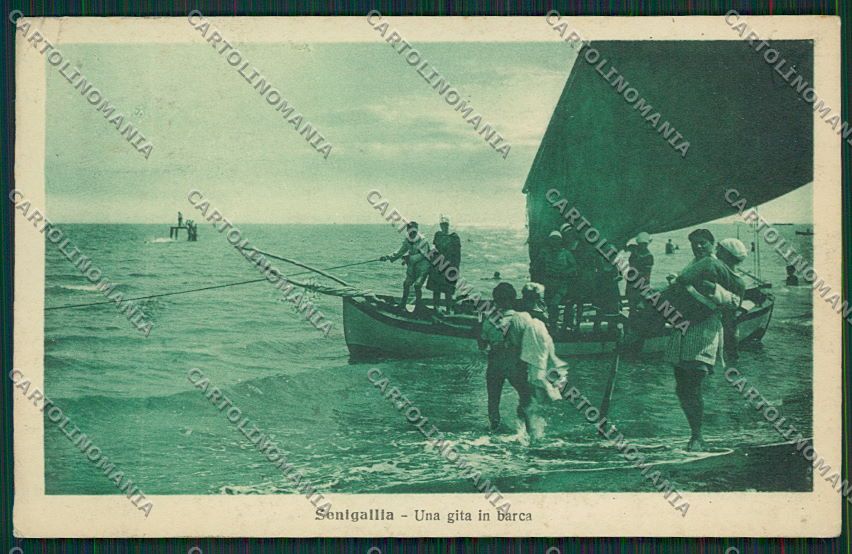 Ancona Senigallia PIEGHINE cartolina QQ1229 – fronte