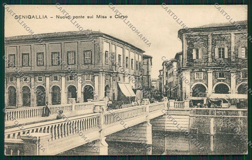 Ancona Senigallia cartolina QQ1237 – fronte