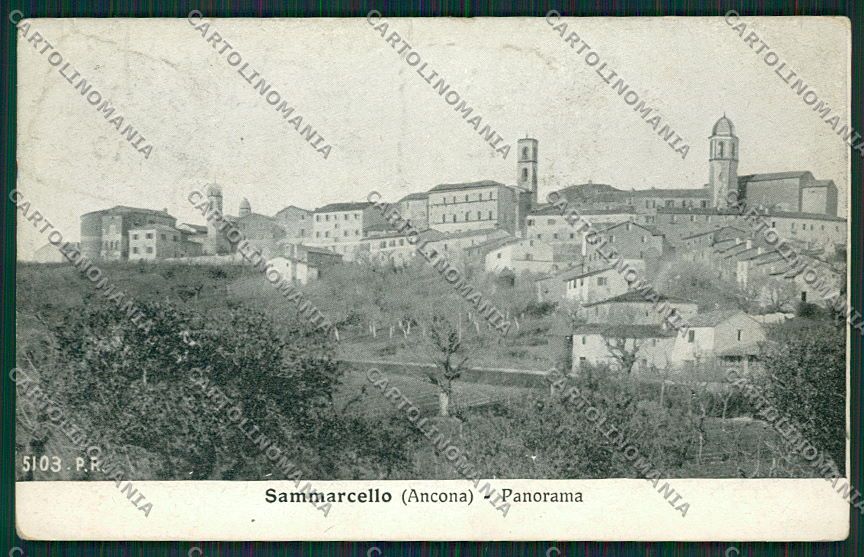 Ancona Sammarcello cartolina QQ1263 – fronte