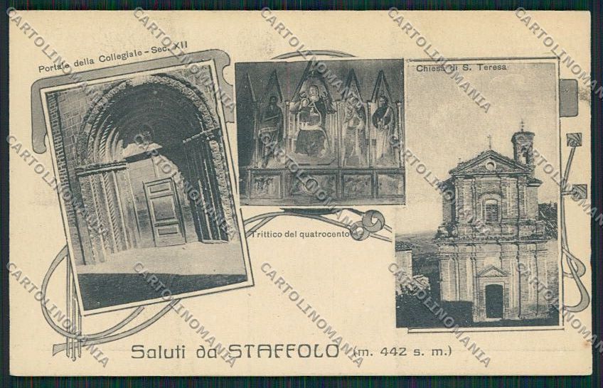 Ancona Staffolo Saluti da cartolina QQ1272 – fronte