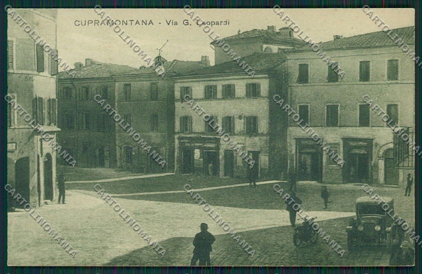 Ancona Cupramontana cartolina QQ1278 – fronte