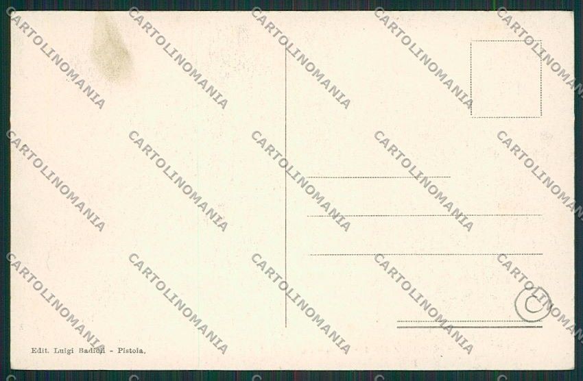Pistoia Città cartolina QQ1291 – retro