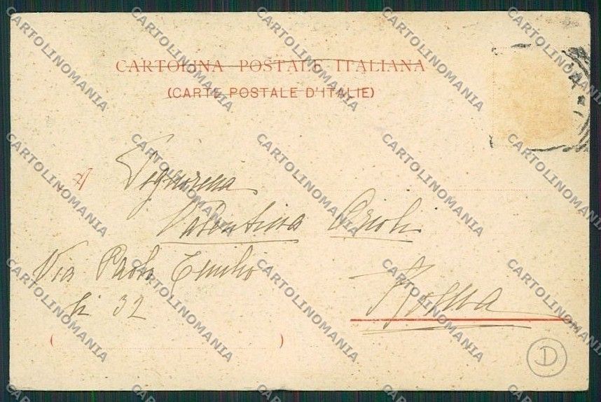 Pistoia Città cartolina QQ1317 – retro