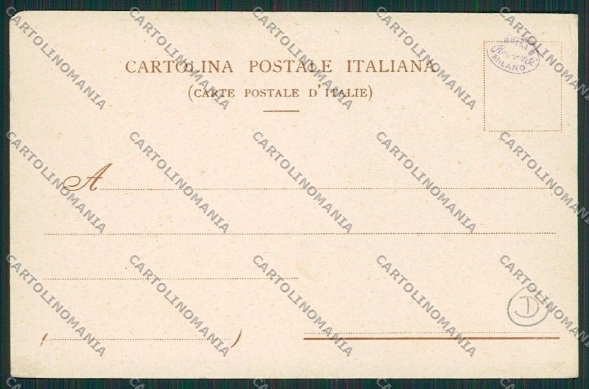 Pistoia Città Militari Festa Bandiera cartolina QQ1323 – retro