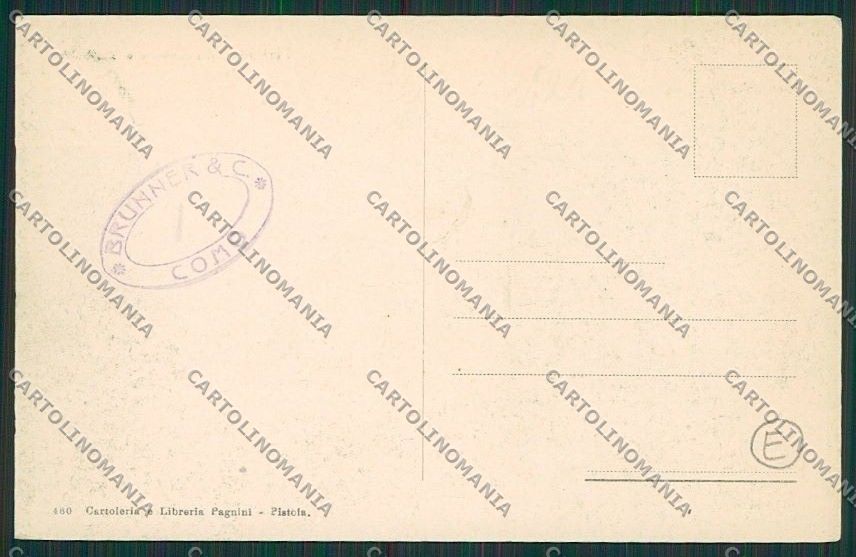Pistoia Città cartolina QQ1343 – retro