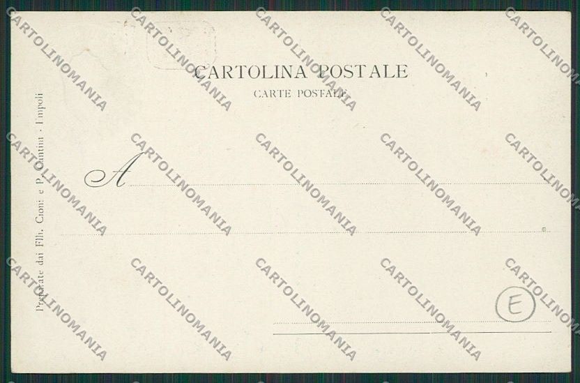 Pistoia Città Militari Distretto Militare Foto cartolina QQ1353 – retro