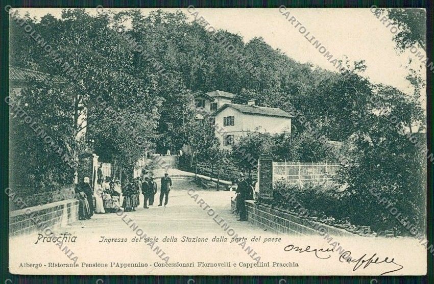 Pistoia Pracchia cartolina QQ1367 – fronte