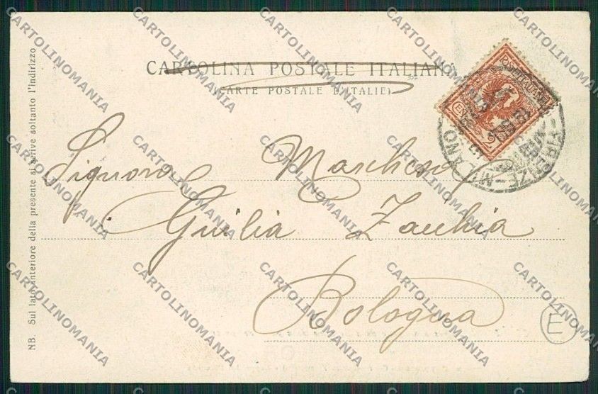 Pistoia Pracchia cartolina QQ1367 – retro