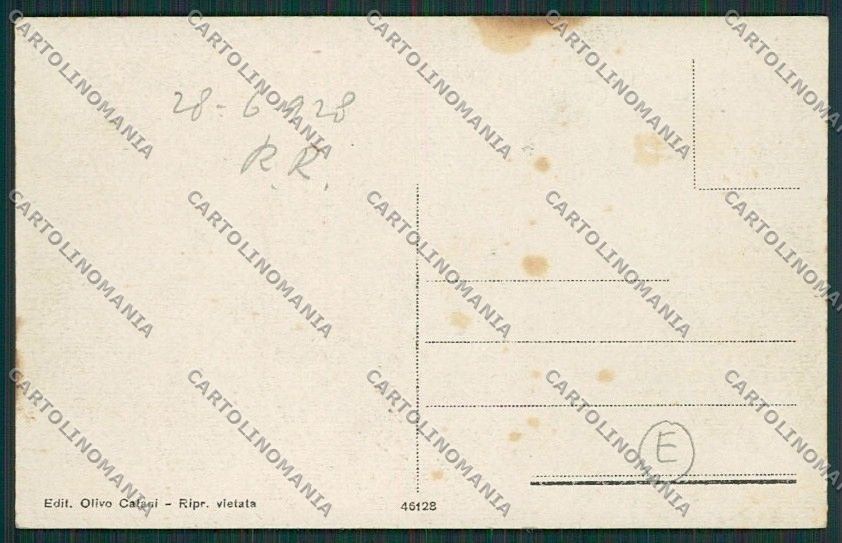 Pistoia Boscolungo Abetone cartolina QQ1385 – retro