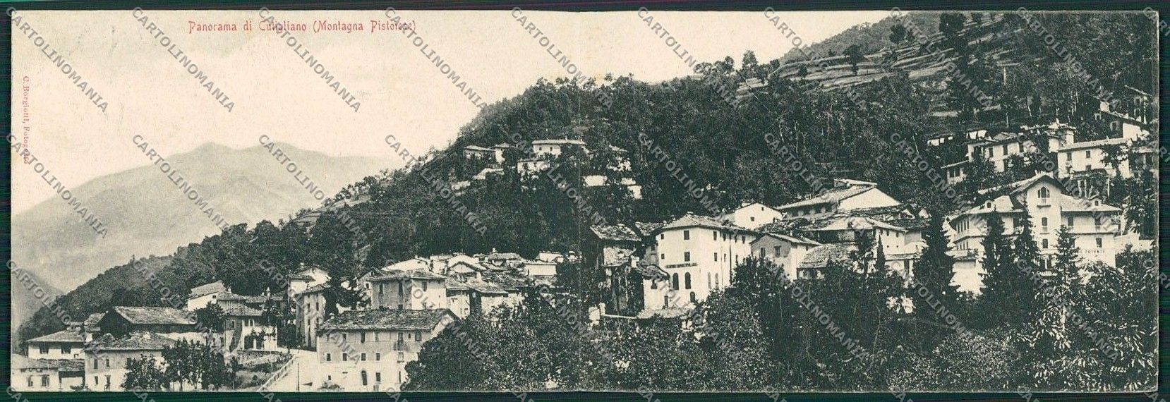 Pistoia Cutigliano Doppia cartolina QQ1400 – fronte