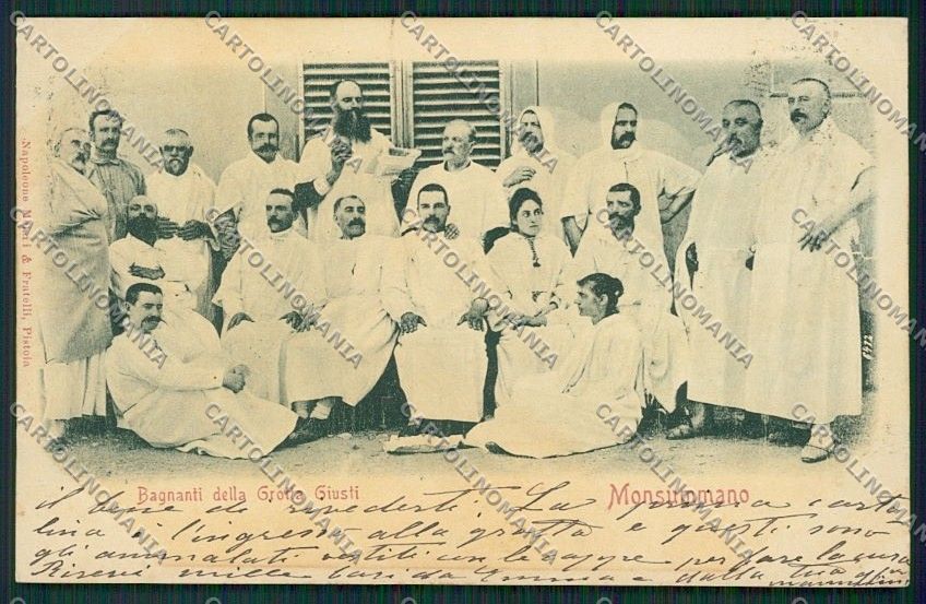 Pistoia Monsummano PIEGHINA cartolina QQ1422 – fronte
