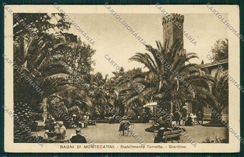 Pistoia Montecatini cartolina QQ1443 – fronte