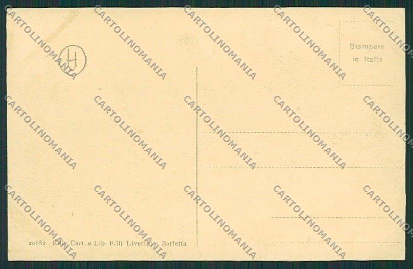 Pistoia Montecatini RIFILATA cartolina QQ1445 – retro