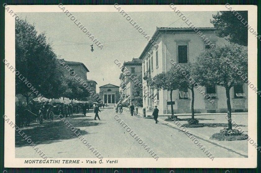 Pistoia Montecatini cartolina QQ1456 – fronte