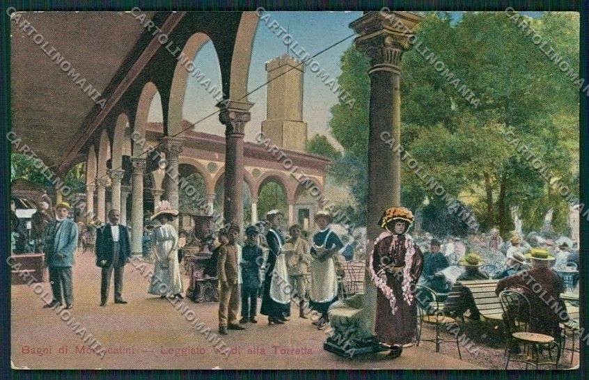 Pistoia Montecatini cartolina QQ1463 – fronte